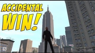 Accidental Win - Lucky GTA Stunt!