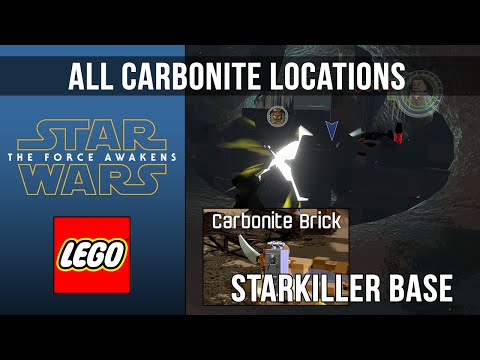 Video: LEGO Star Wars Force Awakens Lokasi Bata Karbonit - Starkiller Base