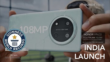HONOR X9c 5G India Launch | World Record Drop Test* |  AI Smartphone #honorx9c #honorx9c5g