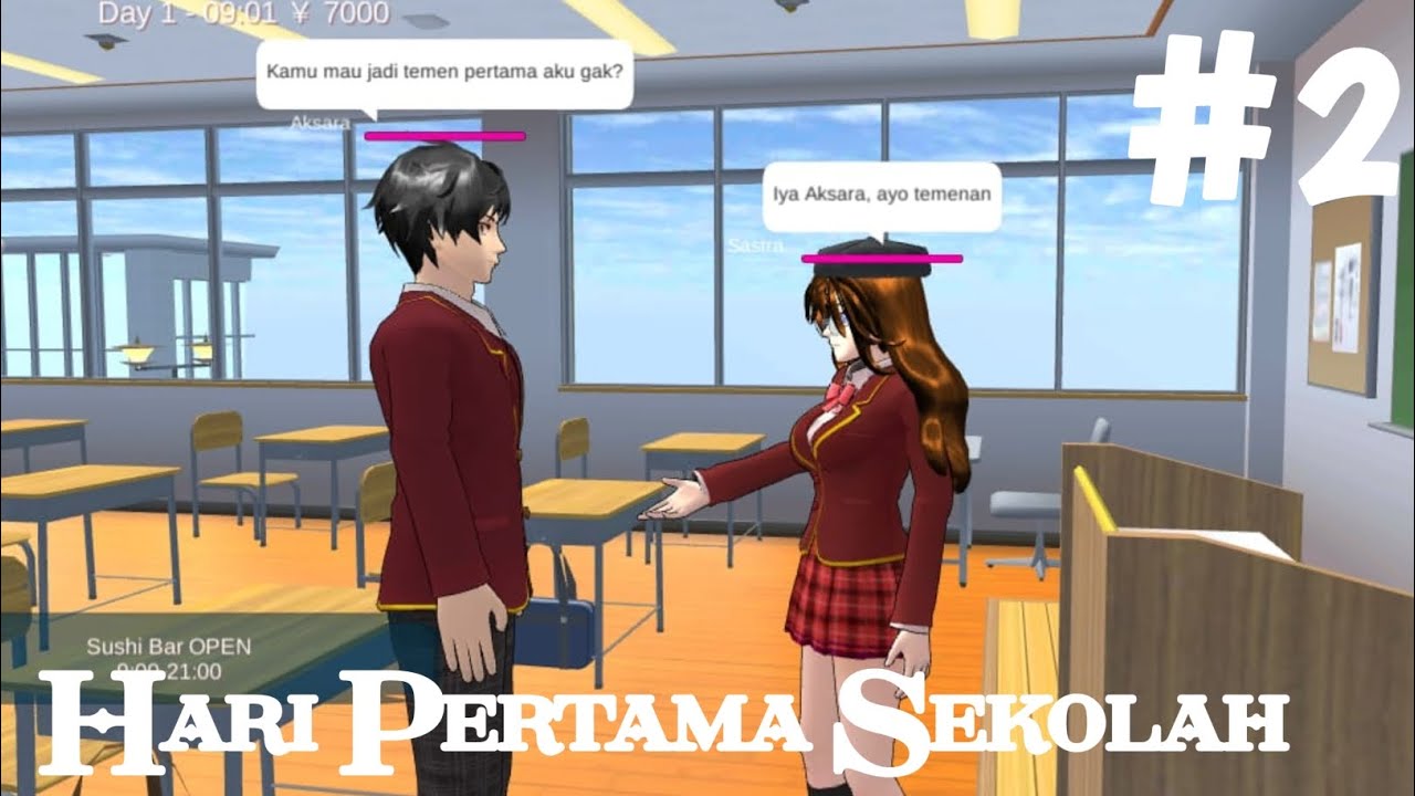 Aku Canggung Banget Gais - Sakura School Simulator Indonesia Part 2