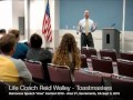 Toastmasters Humorous Speech Contest 2010 - Life Coach Reid Walley