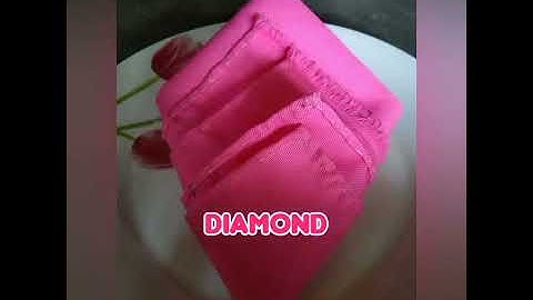 Table Napkin Folding (Performance Task)