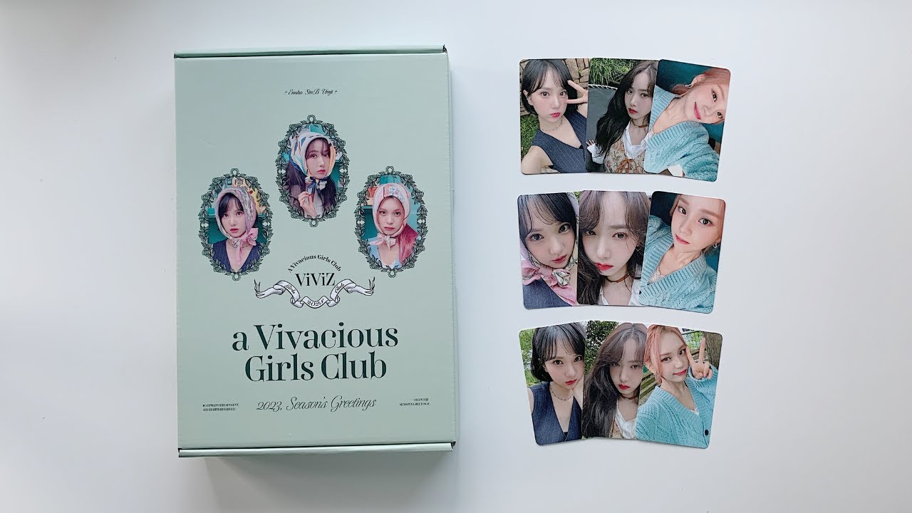 VIVIZ 2023 Season's Greetings シーグリ Unboxing - VIVIZ (비비지) 2023 SEASON'S GREETINGS [a
