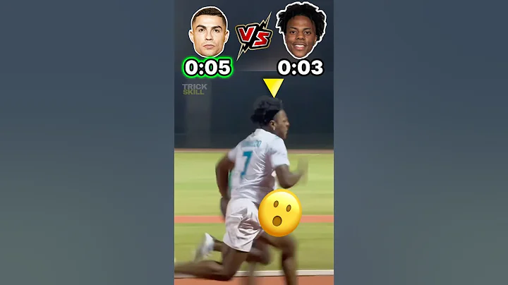 Ronaldo VS iShowSpeed - Crazy Speed Challenge😱