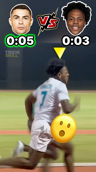 Ronaldo VS iShowSpeed - Crazy Speed Challenge😱