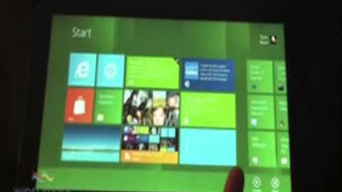 Windows 8 Metro Start Screen Features