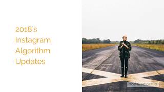 1-Minute Vitamin Video: 2018's Instagram Algorithm Update