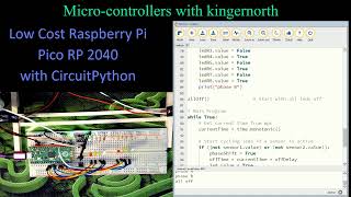 Low Cost Raspberry Pi Pico RP2040 Micro-controller with CircuitPython