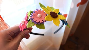 Make a Pretty Flower Hairband - DIY Crafts - Guidecentral
