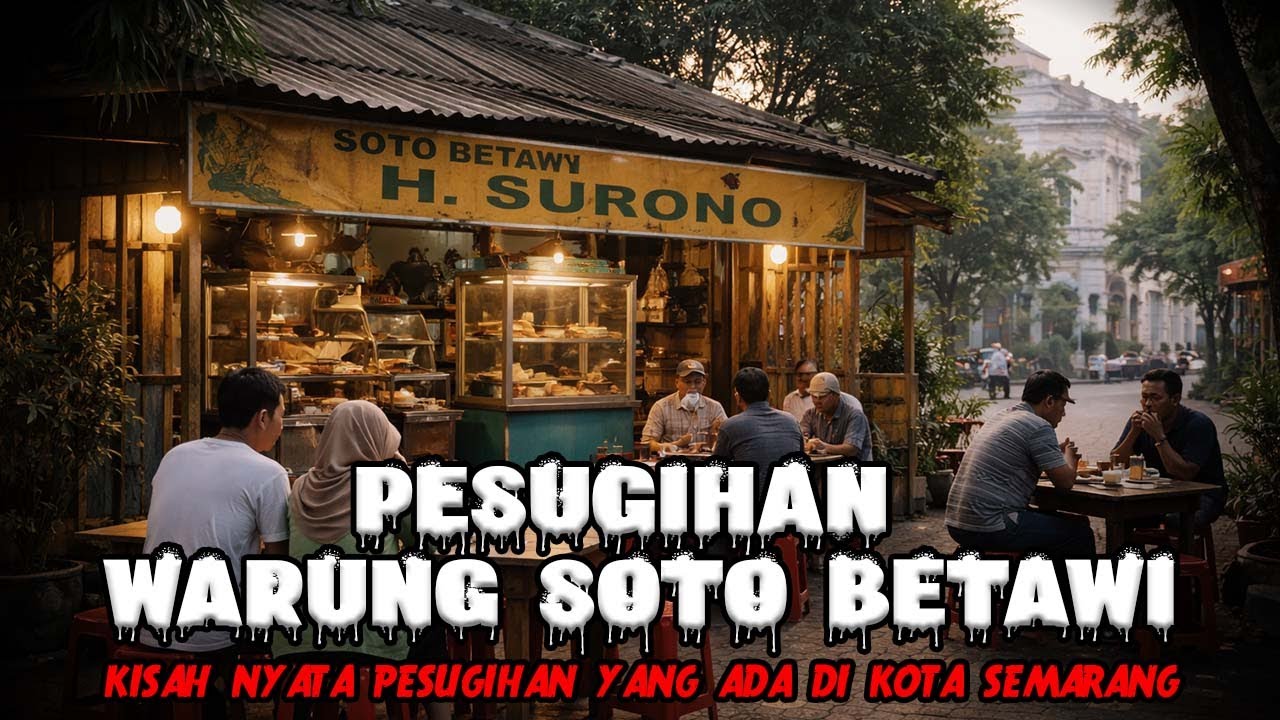 KISAH NYATA PESUGIHAN WARUNG SOTO BETAWI HAJI SURONO DI SEMARANG