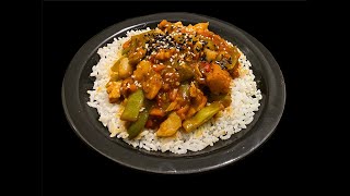 SPICY CHICKEN & SHRIMP STIR FRY (RECIPE)