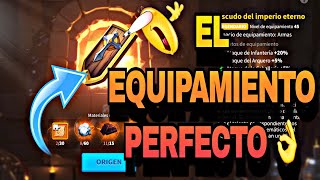 CÓMO CONSEGUÍ EL EQUIPAMIENTO PERFECTO PARA INFANTERÍARISE OF KINGDOMS ESPAÑOL