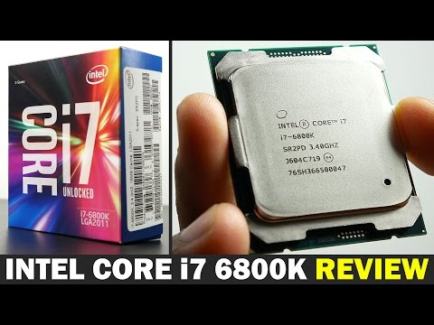 Intel Core i7 6800k - Review & Overclocked Performance - YouTube