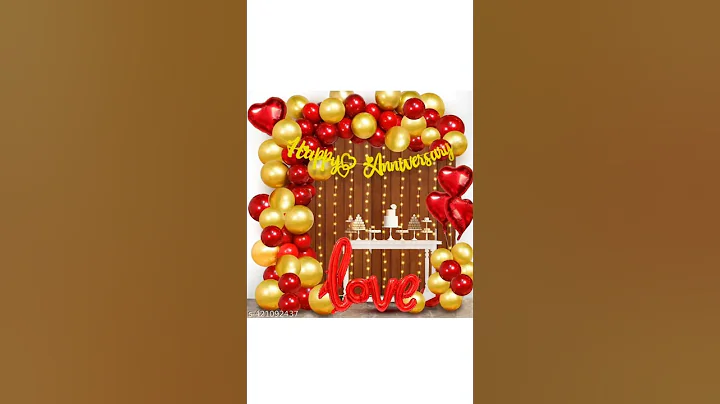 Meesho Anniversary Decoration Kit Unboxing! 🎉 Best Budget Decor? #Shorts #decoration #trending