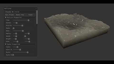 REALTIME RIVER EDITOR: Early Version Video Demo