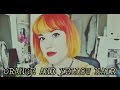 ORANGE & YELLOW HAIR: Bleach London & Crazy Colour
