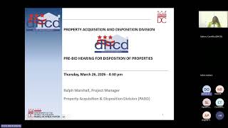 DHCD Pre Bidders Meeting: PADD's Spring 2026 Bundle Solicitation for Offers (SFO)