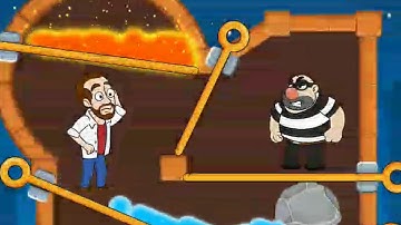 Home Pin android mobile game pull the pin all level solution (husband wife)