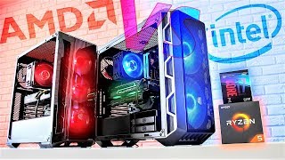 БИТВА СБОРОК AMD VS INTEL! Ну и кто ТАЩИТ!?