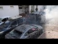 Пожары и разрушения: израильские города после обстрелов