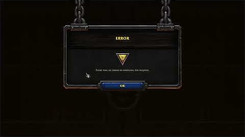 There was an error in handling the request help fix please