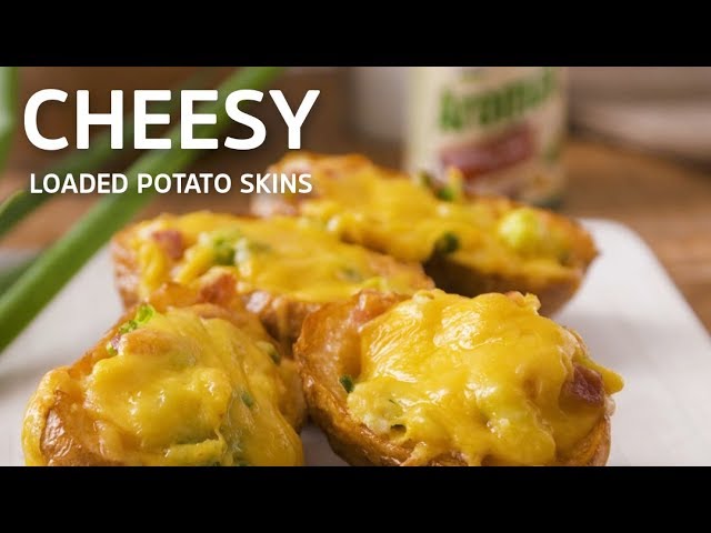 Cheesy Loaded Potato Skins