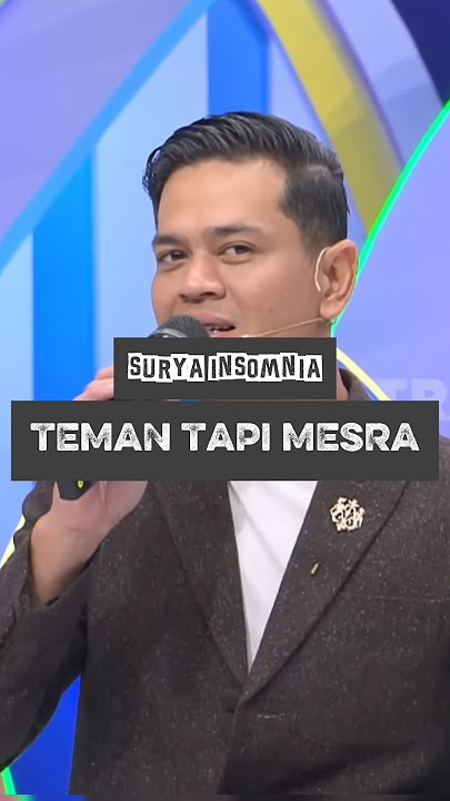 teman tapi mesra