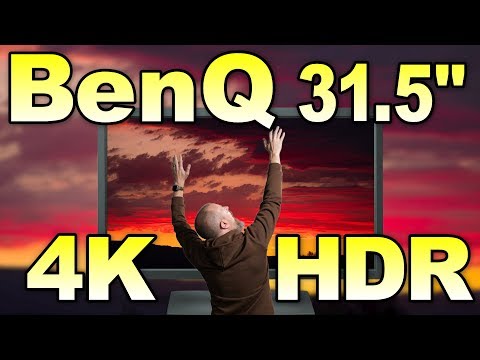 BenQ 31.5" 4K HDR Monitor ▶︎ Whoah…