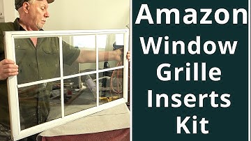 Peel & Stick Window Grids from Amazon Window Grille Inserts Kit (Self-Adhesive Peel & Stick)