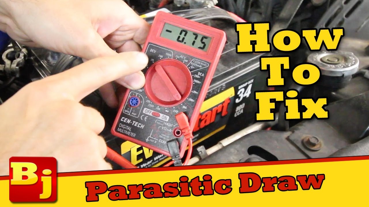 Why Does My Battery Keep Dying? - Parasitic Draw Test and ...