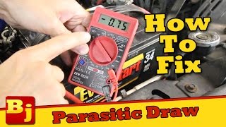 Why Does My Battery Keep Dying?  Parasitic Draw Test and Fix  Operation Cheap Jeep