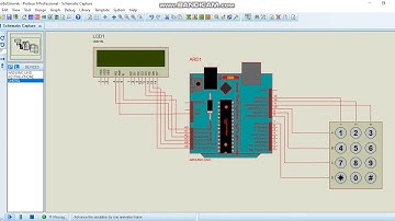 Tutorial Simulasi Proteus Percobaan Keypad dan LCD