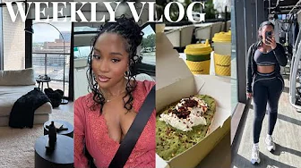 WEEK IN MY LIFE | Living in houston, Shopping, Solid core, Girls night, Hair appt + more