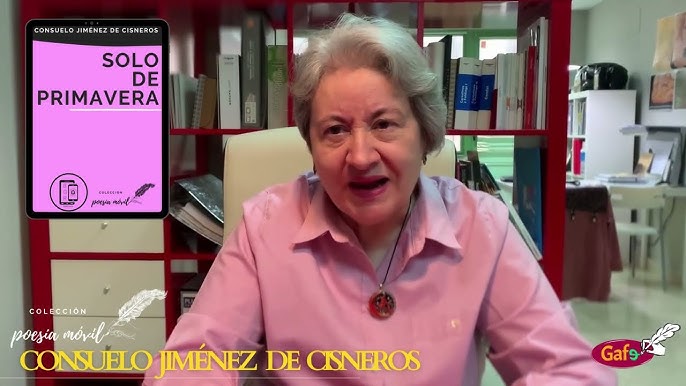 Consuelo Jiménez de Cisneros - Colección Poesía Móvil - YouTube