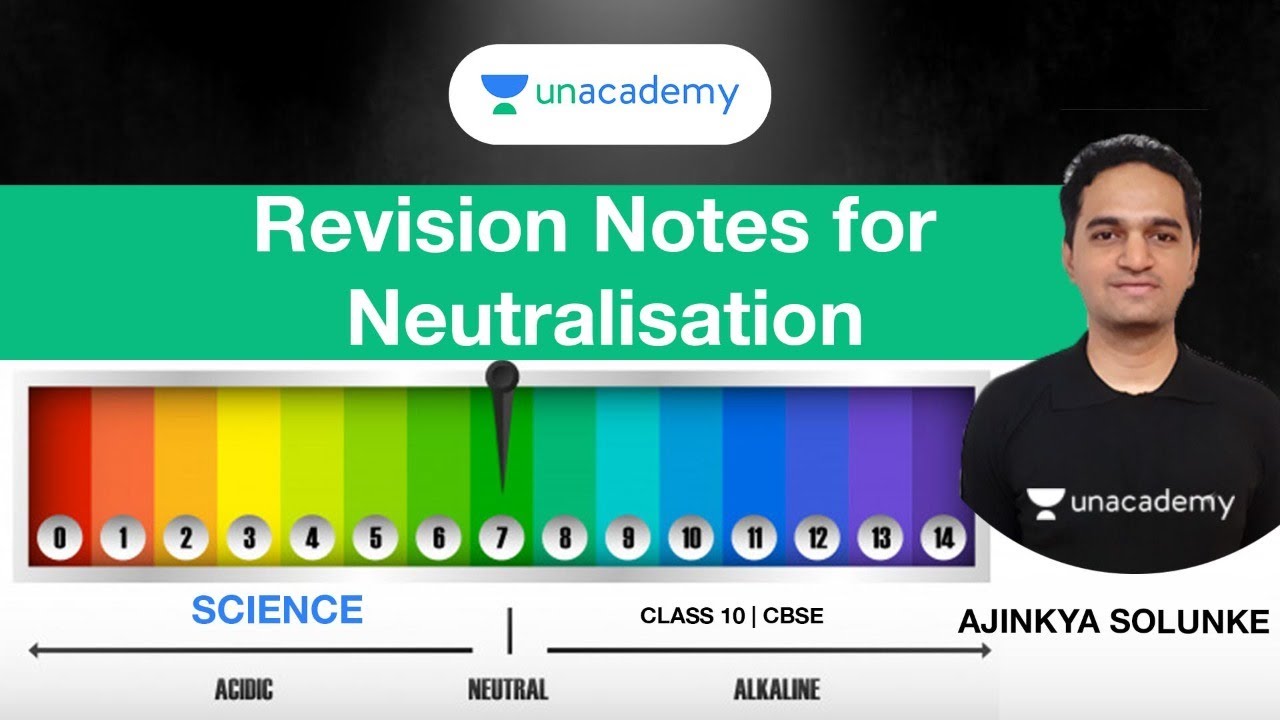 Revision Notes for Neutralisation | Science | Class 10 | CBSE | Ajinkya ...