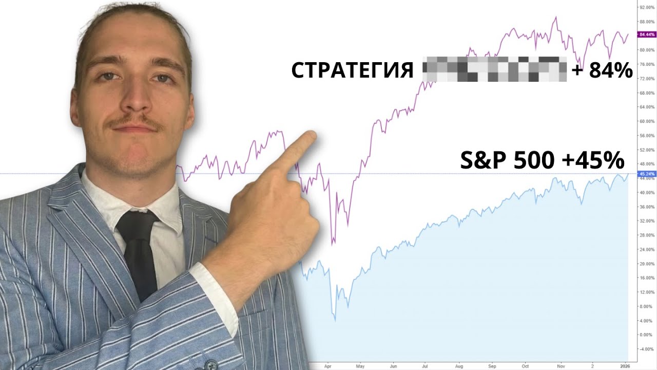 Простая СТРАТЕГИЯ, которая ВСЕГДА обыгрывала S&P 500