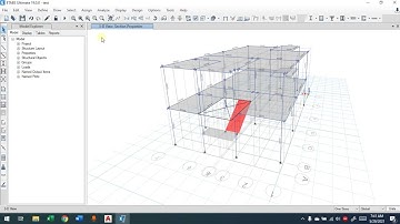 CVLE489 22 ETABS  ASSIGNING  JOINT SUPPORT