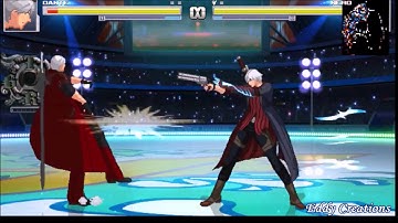 MUGEN (EC): DANTE DMC4 vs NERO DMC4 (SHOW)