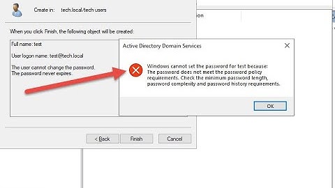 How To Remove Password Complexity in Windows Server | Password Does Not Meet the Policy Requirement