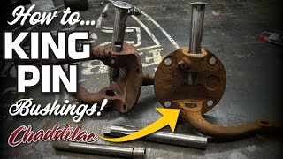 HOW TO: 1928-1948 Early Ford Kingpin Bushings Install by Chaddilac's Hot Rods & Fabrication 3,331 views 1 year ago 29 minutes