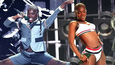 Doechii & Issa Rae "Denial Is A River" live at the 2025 GRAMMYs