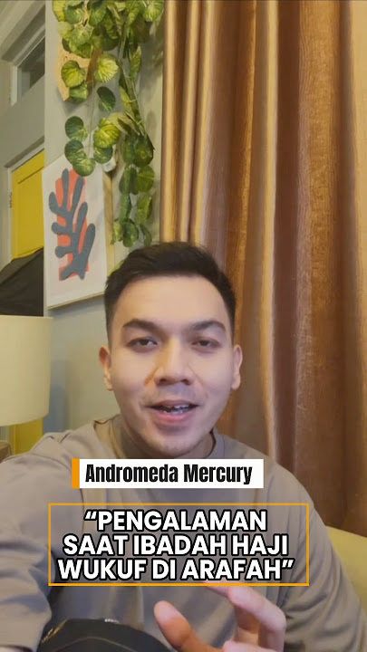 Download lagu Pengalaman Andromeda ketika ibadah Haji, Moment Haru campur aduk #haji #tvone