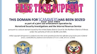 Scammer runs into fake virus,msconfig and fake syskey