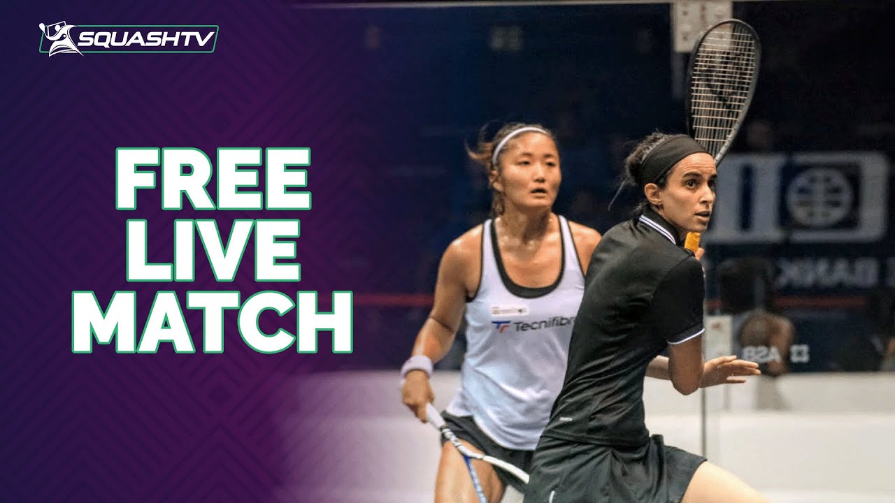 🇯🇵 Watanabe v El Tayeb 🇪🇬 CIB ZED Squash Open 2022 FREE LIVE MATCH! 