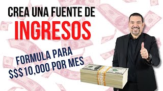 ¿⁣Cuál es tu proyecto de vida de 10 años?  Crea una fuente de $10,000 dólares al mes pasivos