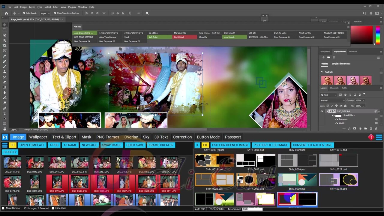 Auto Album Software 2026 ! One Click Album Software 2026 ! photoshop 2026 ! jamuna prasad JP Ai Edit