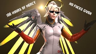 [Overwatch] 100h Of Mercy Montage (In a nutshell)