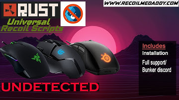 [NEW] RUST UNIVERSAL NO RECOIL SCRIPT for any mouse | UPDATED August 2019 | We sell quality scripts