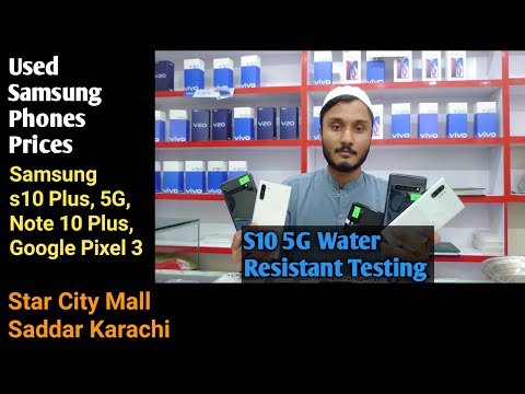 Used Samsung s10 5G, Note 10 Plus, Google Pixel 3 Prices At Star City Mall Saddar Karachi Pakistan