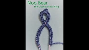 Shuttle Tatting - Self Closing Mock Ring